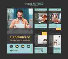 PSD gratuit design plat réductions e-commerce histoires instagram