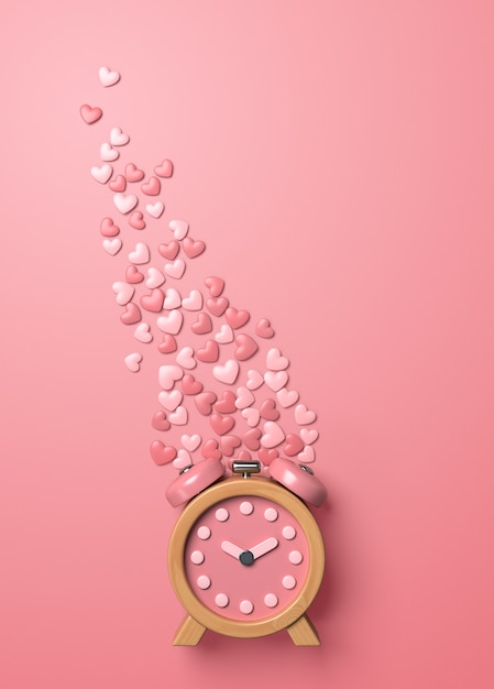 Dessin de fond pour la fête de la Saint-Valentin