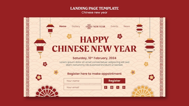 Dessin De Modèle Pour Le Nouvel An Chinois