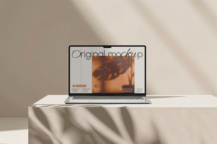 PSD gratuit dispositif de couleur naturelle à l'intérieur
