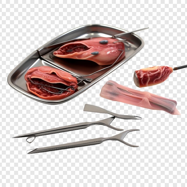 PSD gratuit dissection isolée sur fond transparent