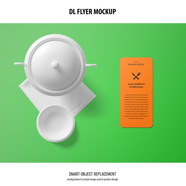 DL Flyer Mockup