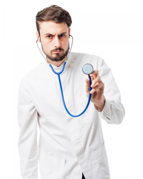 Docteur avec un stéthoscope