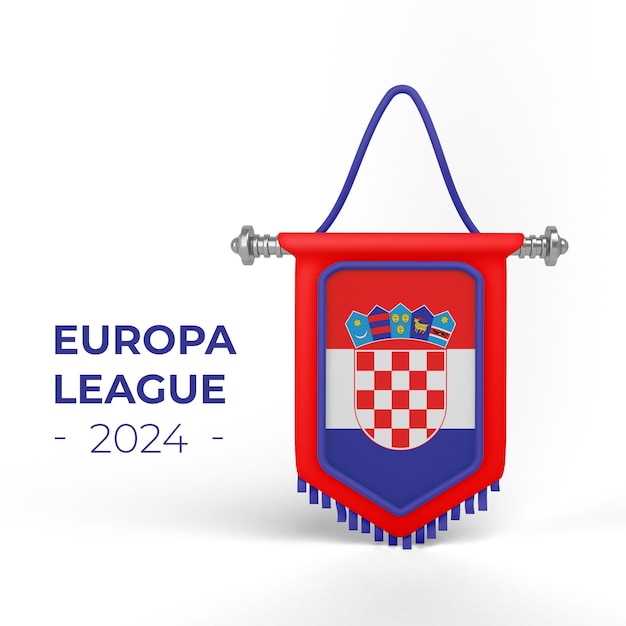 PSD gratuit drapeau de la croatie