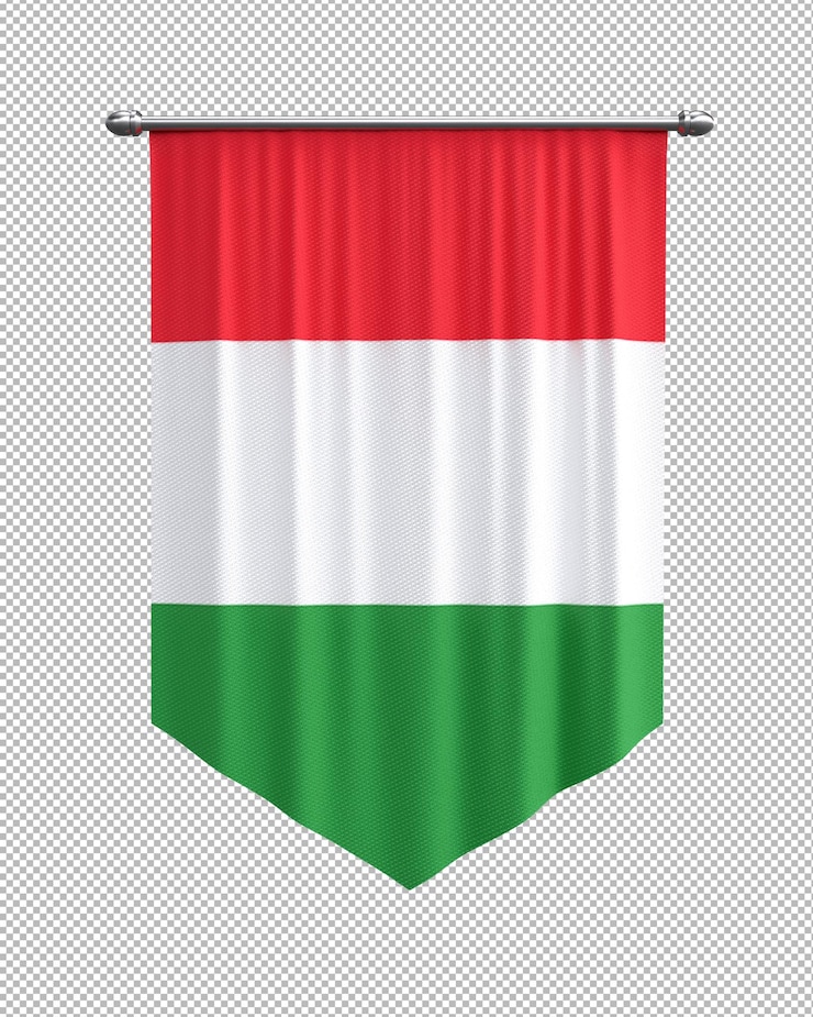 PSD gratuit drapeau de la hongrie