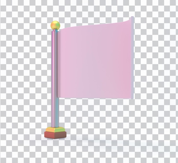 Drapeau de table côté gauche
