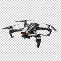 PSD gratuit drone volant avec une caméra isolée sur un fond transparent
