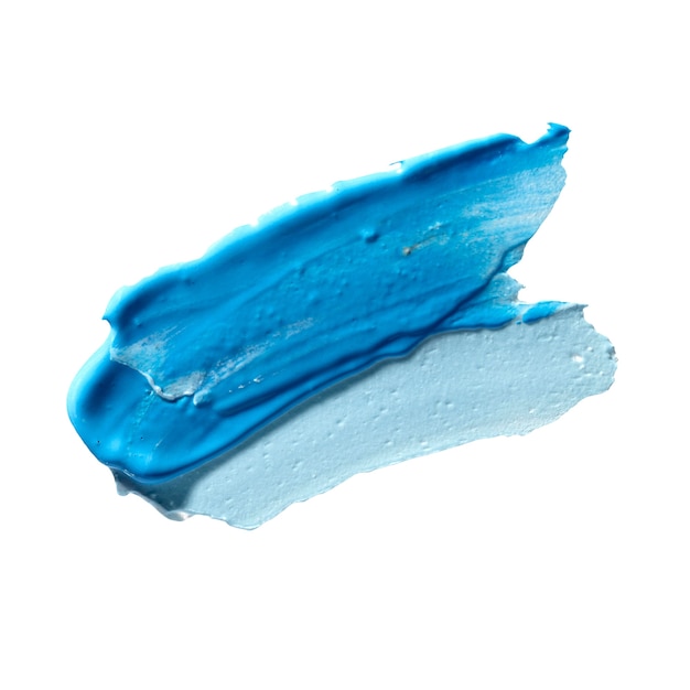 Échantillon d'aquarelle isolé