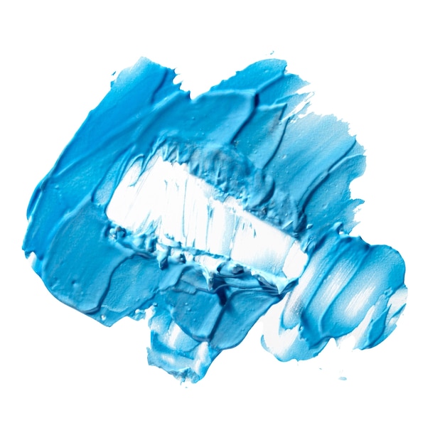 Échantillon d'aquarelle isolé