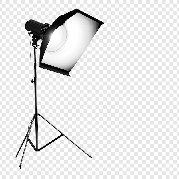 Éclairage de studio Équipement de photographie professionnelle Softbox sur le stand