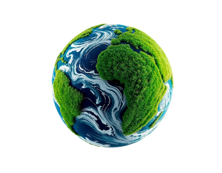 PSD gratuit l'éducation de l'école de ballon de la terre