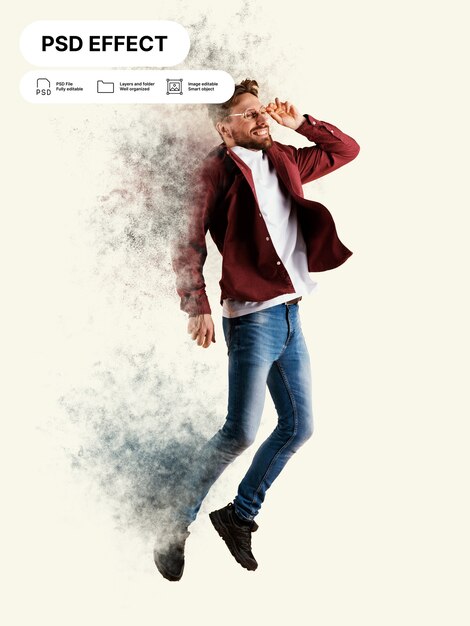 Effet photo de dispersion