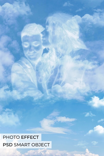 Effet photo nuages