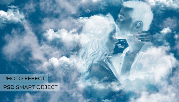 Effet photo nuages