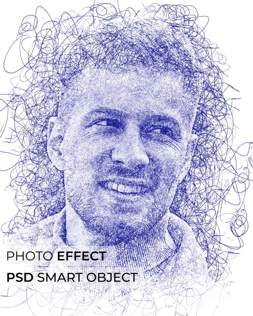 Effet photo stylo à bille