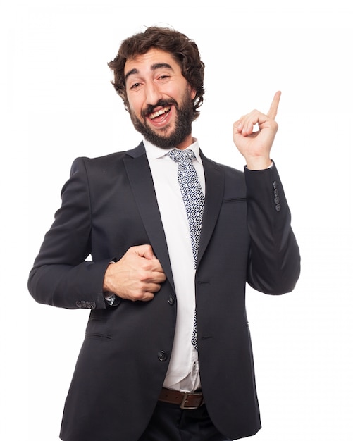 Elégant homme qui danse