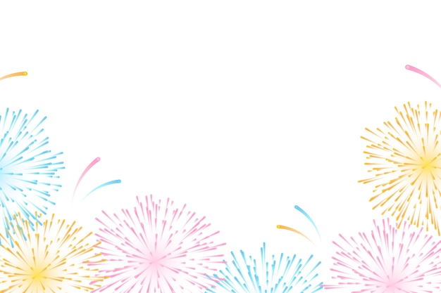 Élément de feux d'artifice isolé