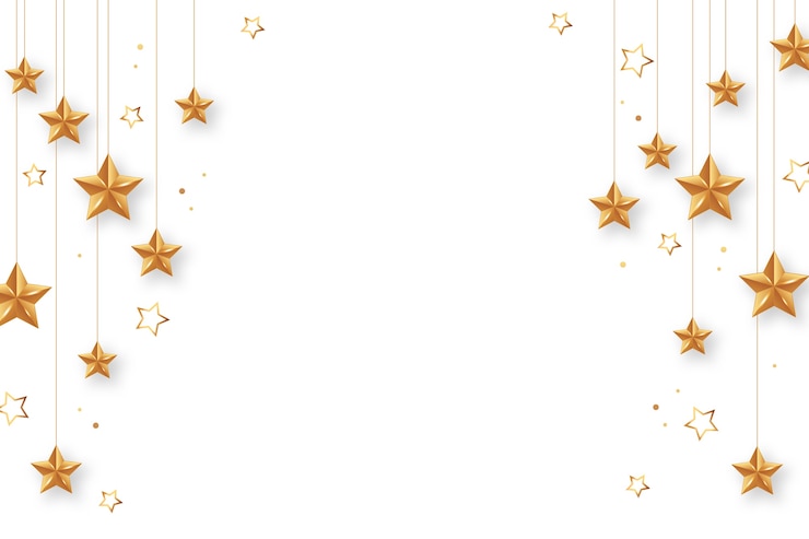 PSD gratuit éléments de conception de célébration d'or