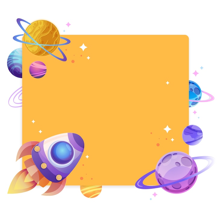 PSD gratuit éléments spatiaux, y compris fusée