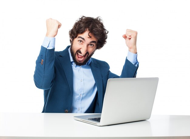 Employé fermer une bonne affaire