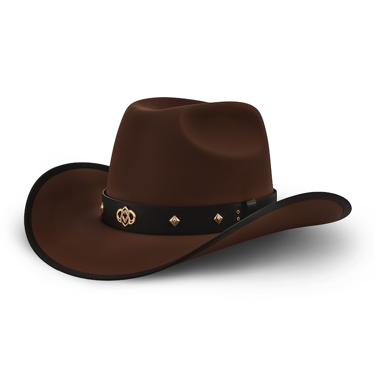 PSD gratuit c'est un bel accessoire de cow-boy.