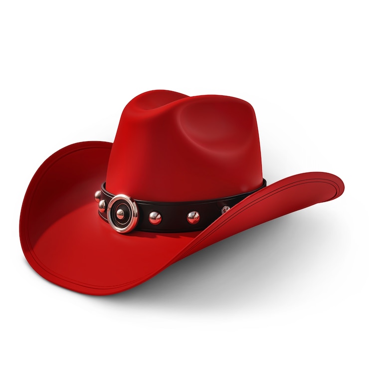 PSD gratuit c'est un bel accessoire de cow-boy.