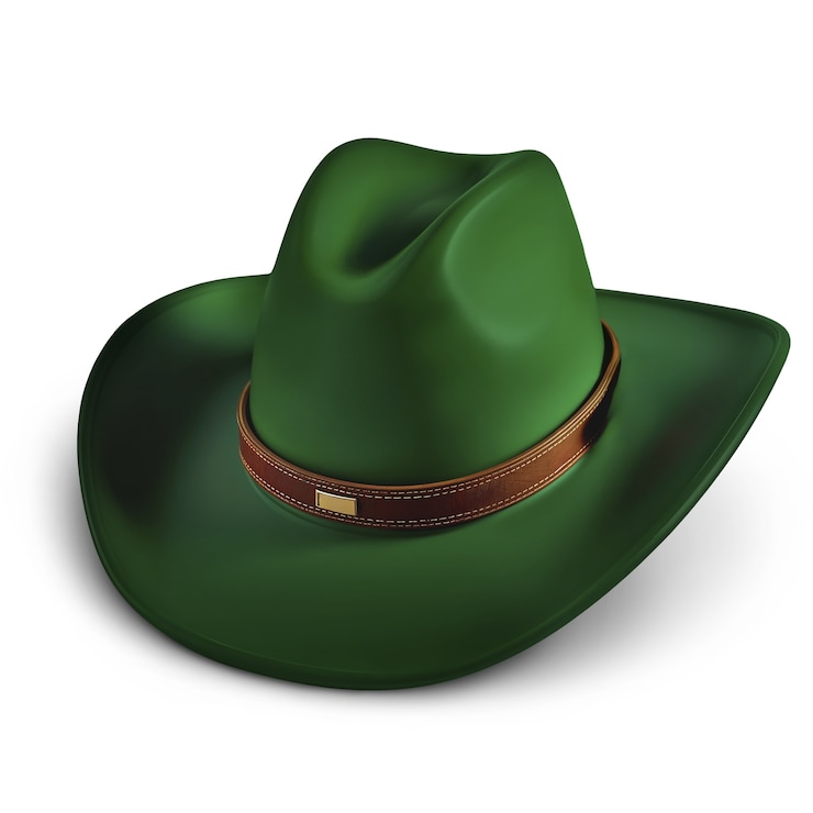 PSD gratuit c'est un bel accessoire de cow-boy.