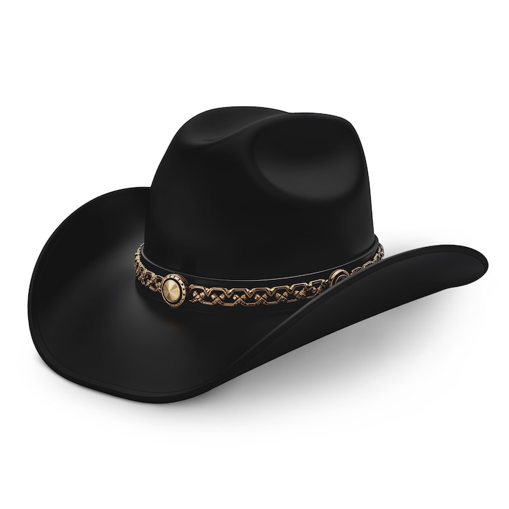 PSD gratuit c'est un bel accessoire de cow-boy.