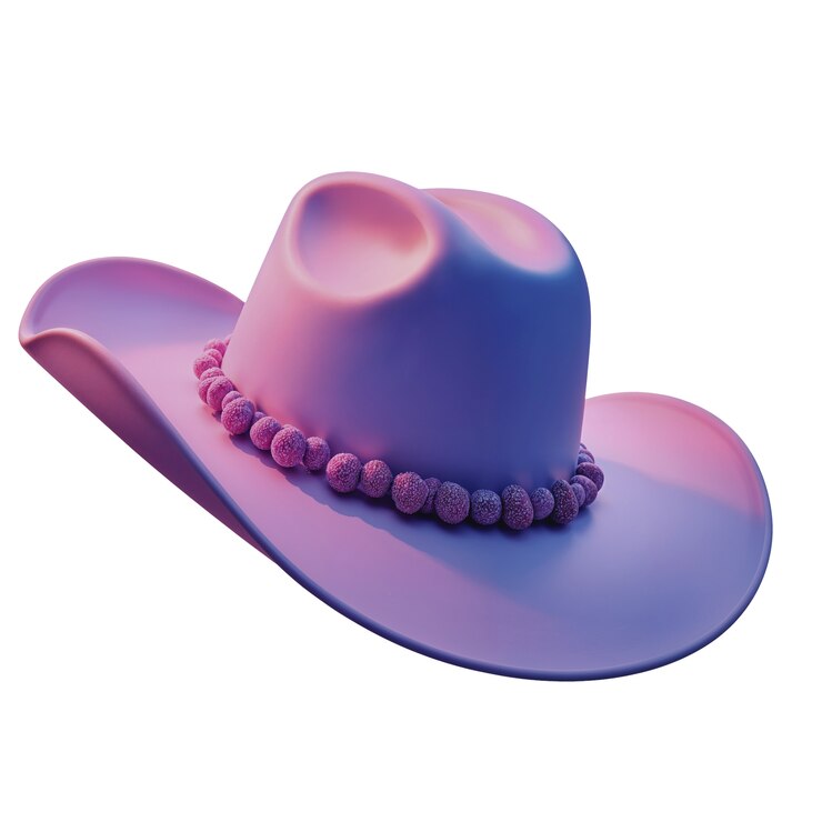 PSD gratuit c'est un bel accessoire de cow-boy.