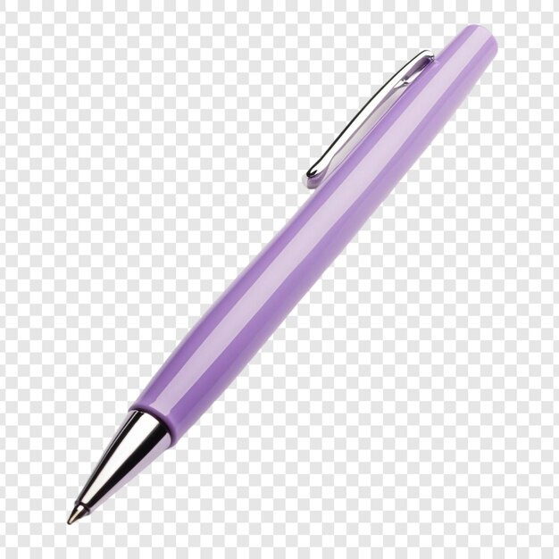 Un étonnant stylo lavande Une photo de produit en gros plan
