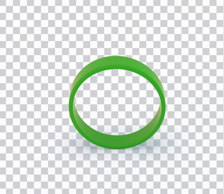 PSD gratuit face avant du bracelet