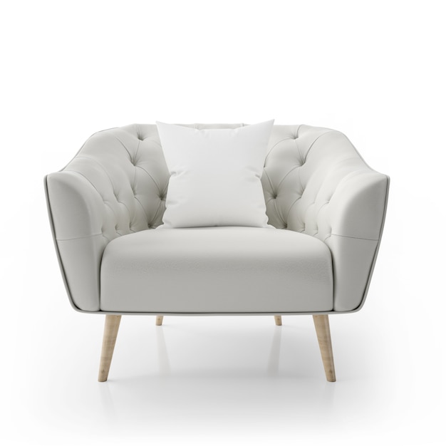 Fauteuil et oreiller