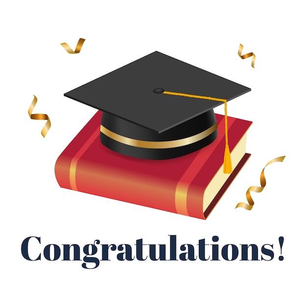 Félicitations aux diplômés illustration