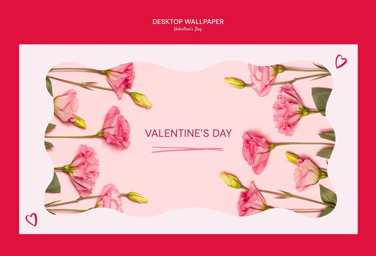 PSD gratuit la fête de la saint-valentin