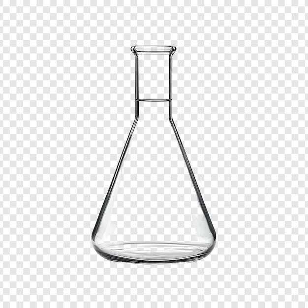 Flasque Erlenmeyer vide Laboratoire scientifique de la verrerie