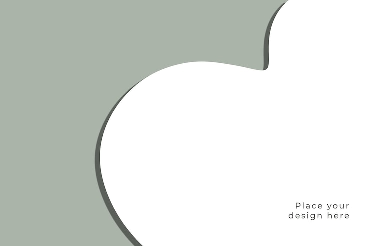 PSD gratuit fond abstrait vert clair de vagues fluides dynamiques