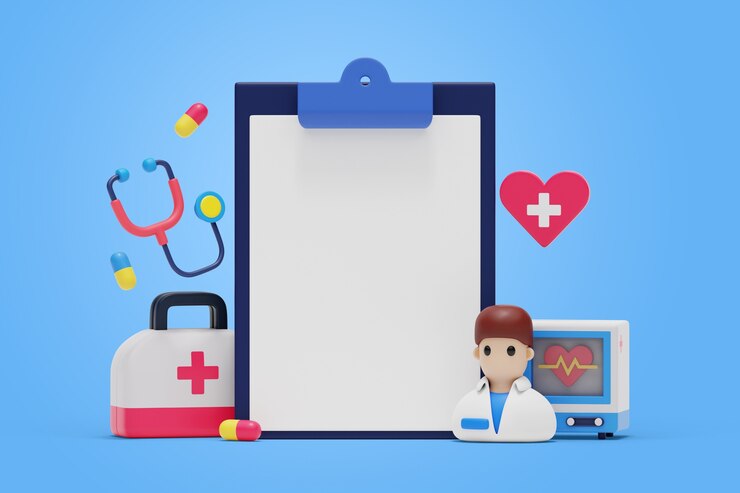 PSD gratuit fond de bannière vierge médicale