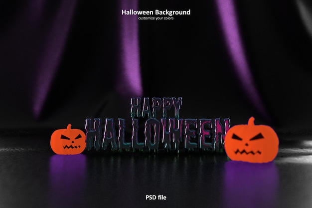 PSD gratuit fond d'halloween