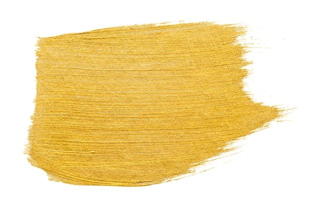 Fond de pinceau d'or