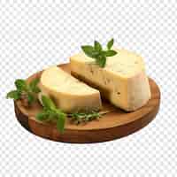 PSD gratuit fromage végétalien isolé sur fond transparent