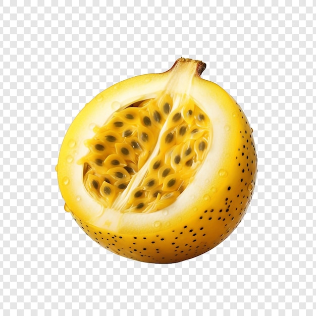 PSD gratuit fruit de granadilla jaune isolé sur fond transparent