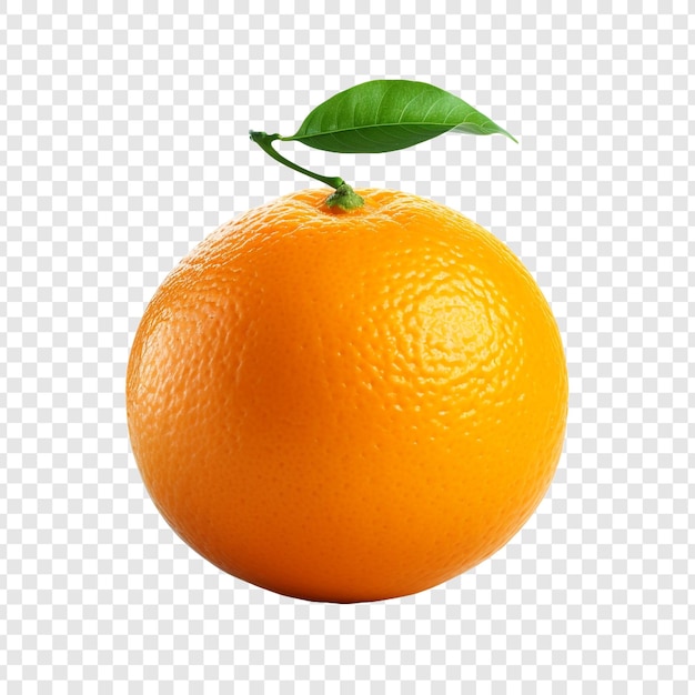 PSD gratuit fruit d'orange isolé sur fond transparent