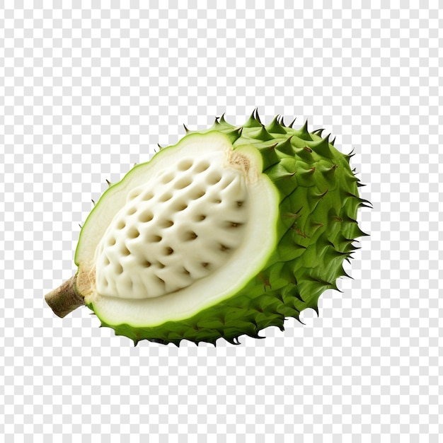 PSD gratuit fruit de soursop isolé sur fond transparent