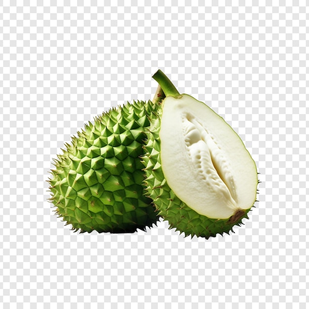 PSD gratuit fruit de soursop isolé sur fond transparent