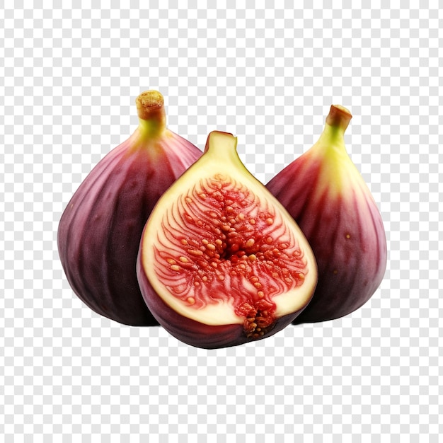 PSD gratuit fruits de figues isolés sur un fond transparent