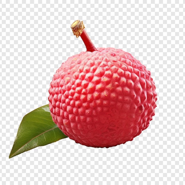 PSD gratuit fruits isolés de litchi sur fond transparent