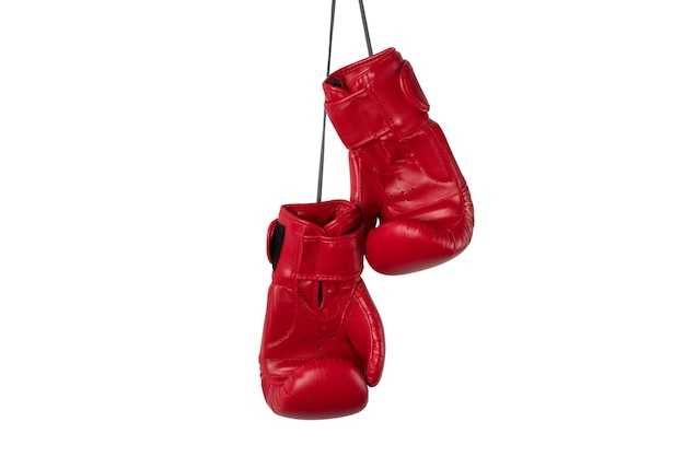 PSD gratuit gants de boxe isolés