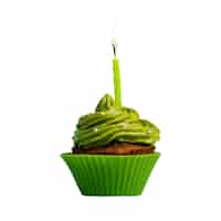 PSD gratuit des gâteaux pour la fête d'anniversaire isolés