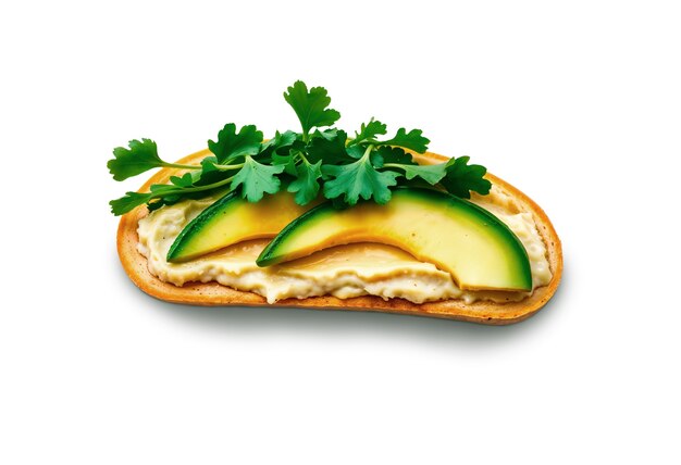 Gros plan sur un appétissant sandwich à l’avocat