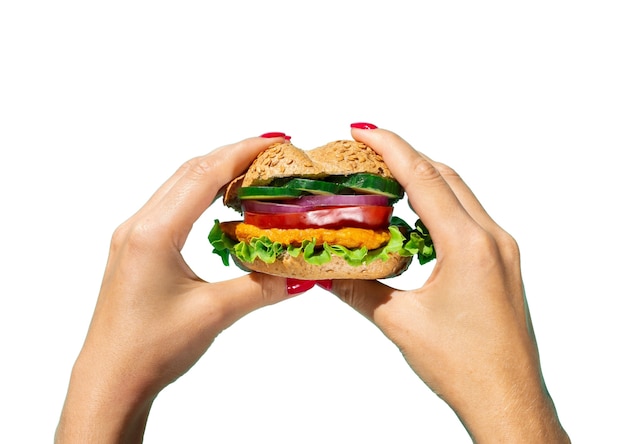 Gros plan sur un délicieux sandwich